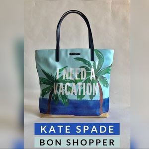 Kate Spade - I Need A Vacation Bon Shopper